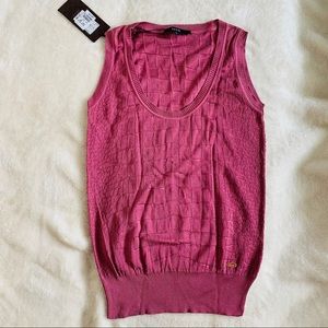 NWT Authentic Gucci Silk Knit Tank Top​